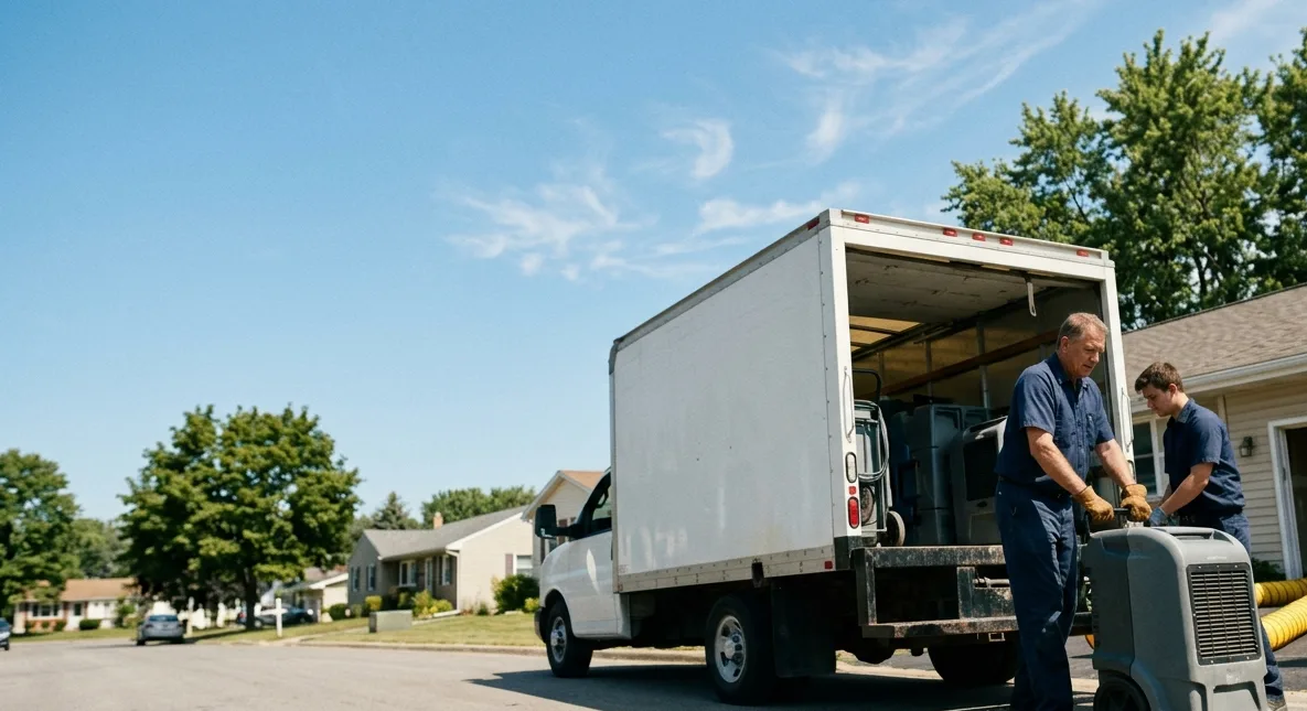 Water Damage Cleanup in Kirkersville, OH near me